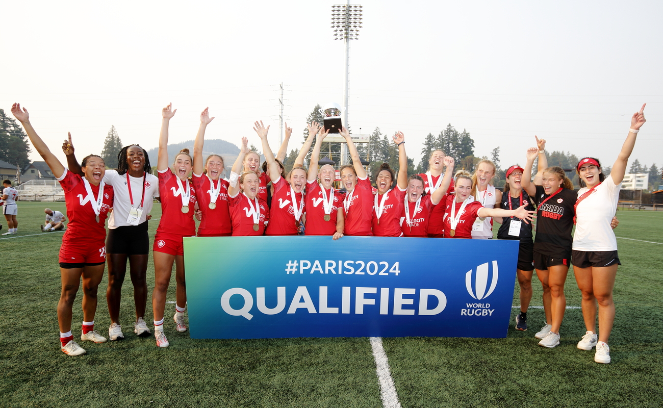 Canada’s Women’s Sevens Team qualifies for the Paris 2024 Olympics