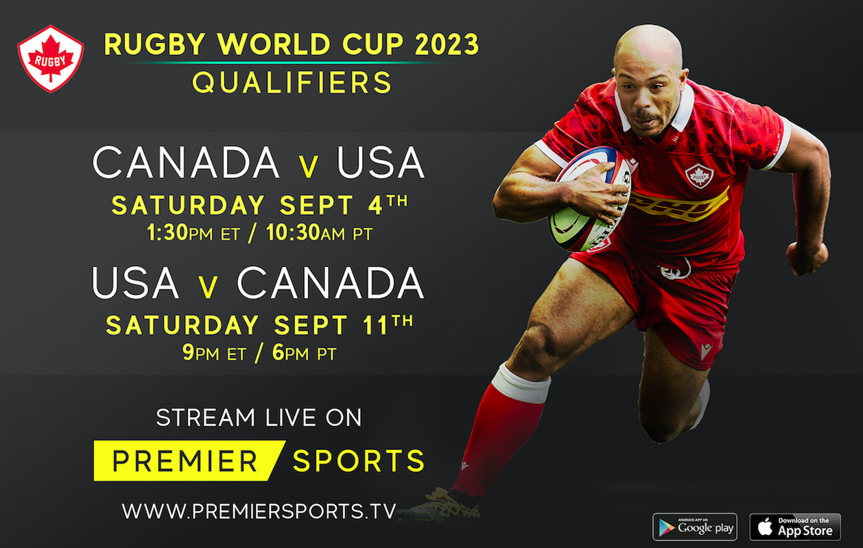 RUGBY CANADA ANNOUNCE BROADCAST PARTNERSHIP WITH PREMIER SPORTS FOR