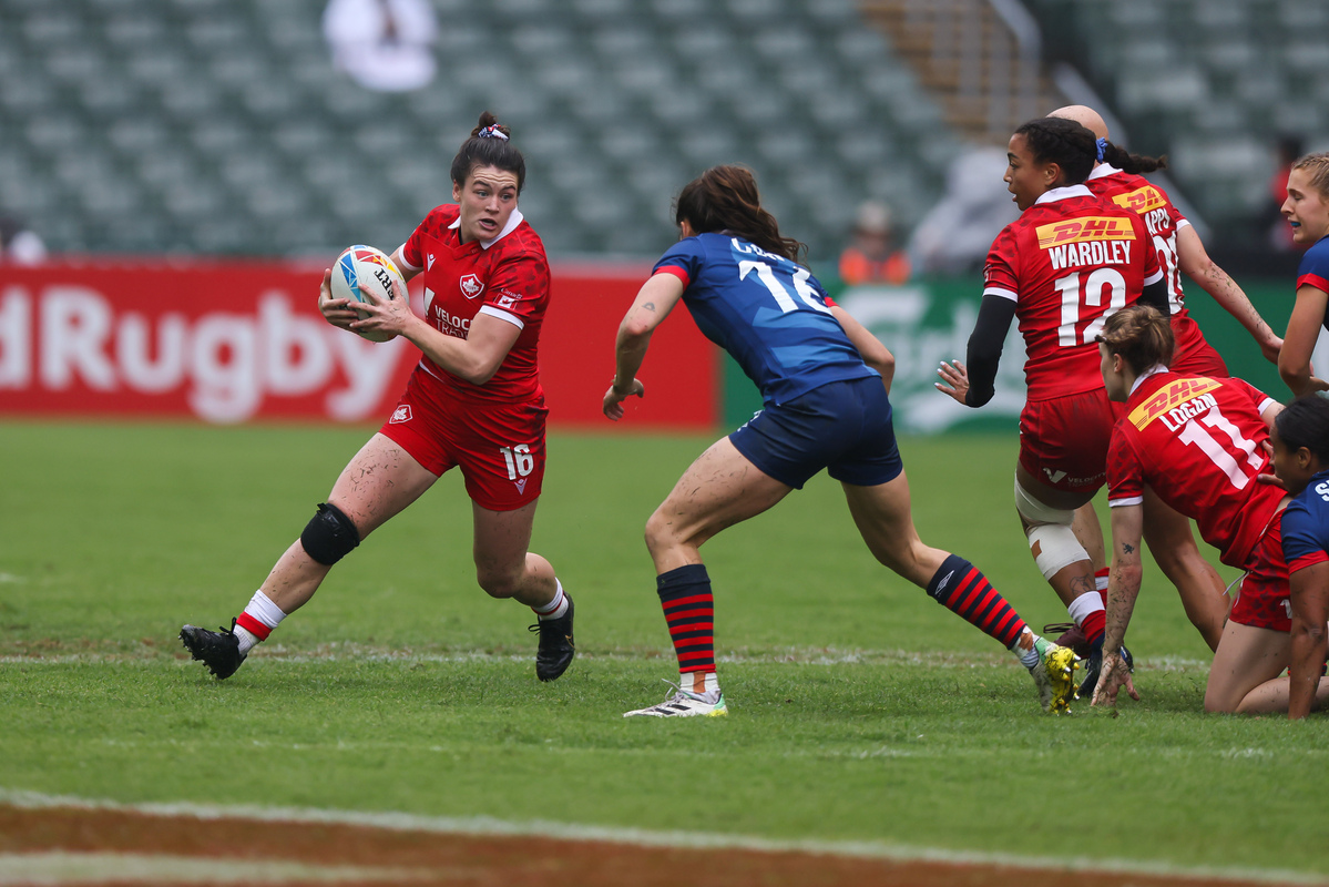 Canadas sevens teams back in action on Day 1 in Hong Kong — Rugby Canada